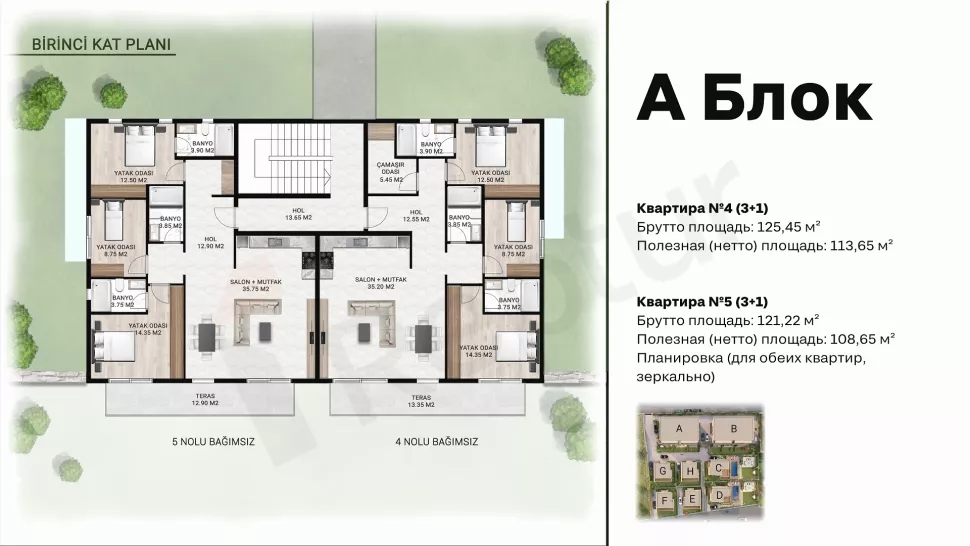 Бодрумда теңіз жағасындағы премиум пәтер: Азаматтыққа қолайлы