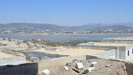 Бодрумда жеке жағажайы бар 2 бөлмелі заманауи вилла сатылады